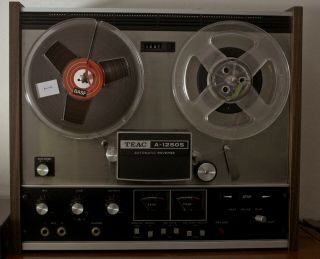 Teac A - 1250S Stereo Tape Deck Open Reel to Reel Recorder Player 5