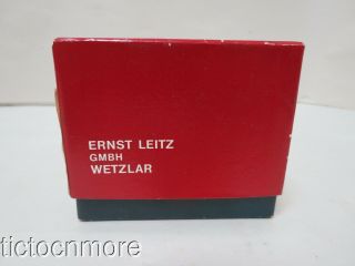 VINTAGE LEITZ WETZLAR LEICAFLEX SUMMICRON 1:2/50 LENS ORIG BOX - BOX ONLY 5