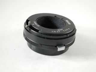 Soligor Lens Adapter - Adapts T4 Lenses for Miranda Cameras - RL 4