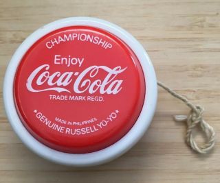 Vintage Coca - Cola Championship Russell Yo Yo Coke