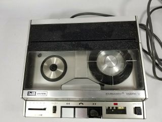 Vintage Grundig Embassy Mark V Reel To Reel Dictaphone Player Recorder
