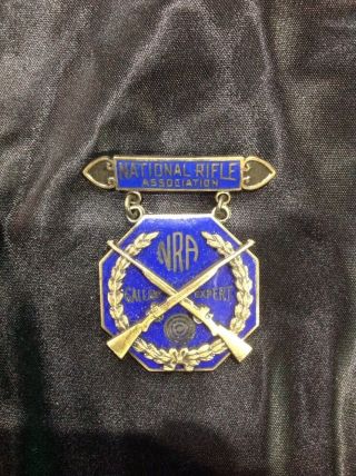 Vintage National Rifle Association Gallery Expert Medal