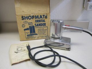 Vintage Shopmate Orbital Sander - - Model 1800 - Type 1