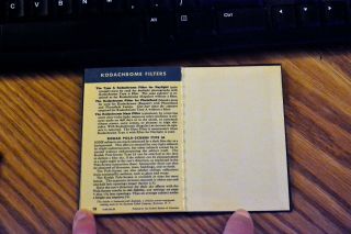 How To Expose Kodachrome Vintage Eastman Kodak Guide 1938 Rochester NY 4