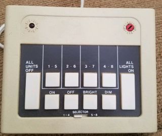 Sears Vintage BSR X10 - 014301 Home Light Lamp Control System Console Bundle 5