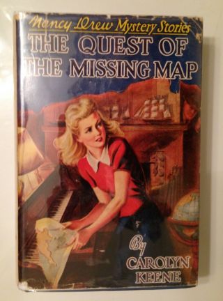 Vintage Nancy Drew The Quest Of The Missing Map