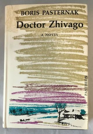 Doctor Zhivago By Boris Pasternak 1958 Pantheon Books 1st American Ed Dj