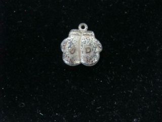 Boxing Gloves Charm With Initials Jd Vintage 1920 