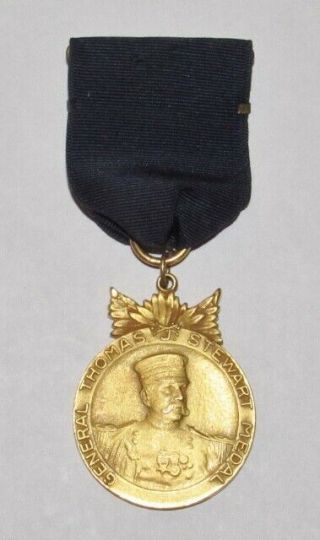 Vintage Pennsylvania National Guard Medal - Gen.  Thomas J.  Stewart Medal