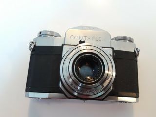 Zeiss Ikon Contaflex Ii W/ Tessar F/2.  8 45mm