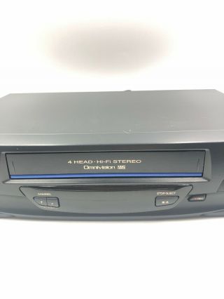 Panasonic PV - V4520 4 Head Hi - Fi | VHS VCR Player Recorder | w/ Remote & Tape 3