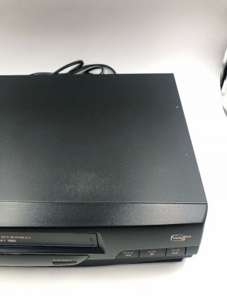 Panasonic PV - V4520 4 Head Hi - Fi | VHS VCR Player Recorder | w/ Remote & Tape 7