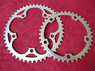 Vintage Sr Road Chainring Set With 48/39t With 130mm Bcd