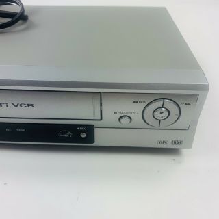 Sanyo VCR VHS Player VWM - 900 4 Head Hi - Fi Stereo Video Cassette VHS Recorder 4