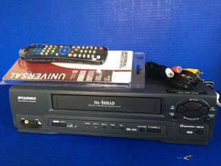 Sylvania 6240vb Vcr Vhs Player Video Cassete Recorder
