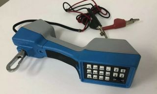Vtg Gte Harris Dracon Telephone Lineman Handset Set Tone/pulse Ts22 109