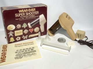 Vintage Wear - Ever Shooter 70123 Electric Cookie Canape & Candy Maker 1983