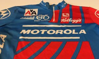 VTG Eddy Merckx Motorola Zip SS Cycling Jersey Bike Giordana American Airlines 2