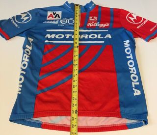 VTG Eddy Merckx Motorola Zip SS Cycling Jersey Bike Giordana American Airlines 3