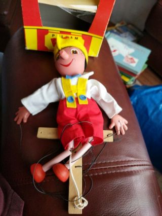Pelham Puppet Walt Disney Pinocchio Marionette Vintage Toy