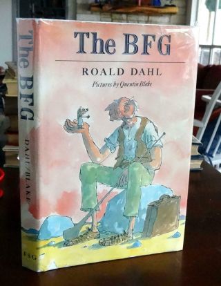 Roald Dahl The Bfg Dj/1st U.  S.  Edition,  1st Printing Nr Fine In Vg Dj