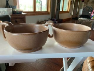 Vintage Frankoma Jumbo Handled Soup Coffee Mug 45c Pottery