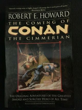 The Coming Of Conan The Cimmerian By Robert E.  Howard,  Signed By Mark Schultz