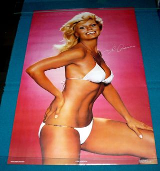 Vintage/new Loni Anderson Circa Wkrp In Cincinnati Bikini Poster @ 1978 Sexy
