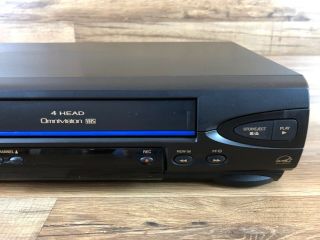 Panasonic Omnivision PV - V4022 - A 4 - Head VCR VHS Player Bundle with AV Cable Tape 4