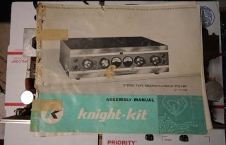 Knight 83 YX 929 Stereo Tape Record Playback Preamp 3