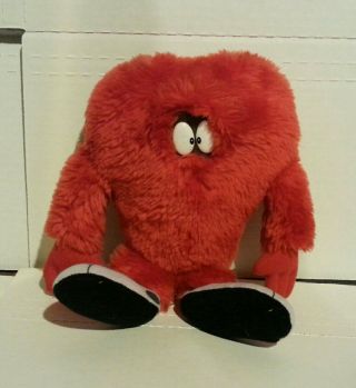 Looney Tunes Gossamer Red Monster Plush Toy Stuffed Animal Vintage Gift Present
