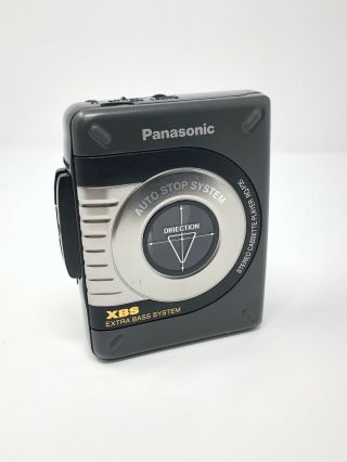 Vintage Panasonic Portable Stereo Cassette Player Xtra Bass Walkman