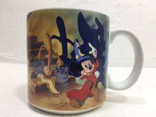 Vintage Disney Coffee Mug Cup Mickey Mouse Collectible Glass Ceramic Tea