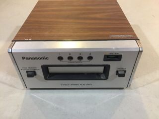 Panasonic 8 Track Stereo Tape Deck,  Model Rs - 807,