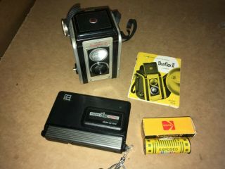 Vintage Kodak Duaflex Ii & Kodak Disc 6100 Film Cameras
