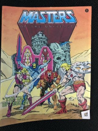 He - Man Masters Of The Universe 1981 Mini Comic The Tale Of Teela Vintage