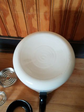 Vintage Corning Ware 8 cup Atomic Starburst Star Percolator Stove Top Coffee Pot 5