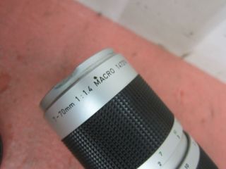 Canon Auto Zoom 1014 8 Movie Film Camera 7 - 70mm 1:1.  4 Lens -, 2