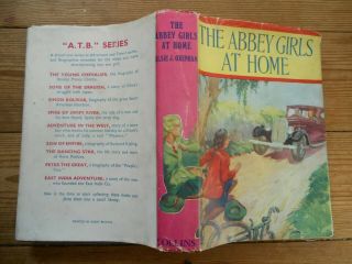 Book The Abbey Girls At Home By Elsie J Oxenham - Collins 1947 Hbk