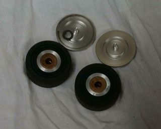 Two Pinch Rollers For Teac X - 1000r X - 2000r X - 10r X - 7r Reel To Reels 1i94