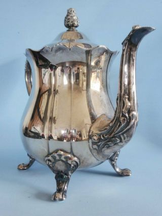 Viners 6 Cup Teapot,  Silver Plated Epns Tea Pot,  Vintage Wedding,  High Tea 1950s