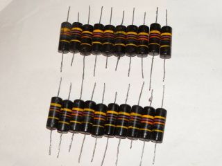 10 - Vintage Sprague Bumblebee Capacitor Pulls.  047 400v (20 Available)