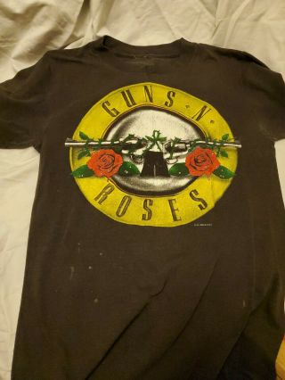 Vintage 1987 Guns N Roses Concert Tour Shirt