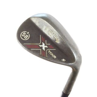 Callaway X Tour Vintage Wedge 58 Degrees 58.  9 Steel Right - Handed 45173g