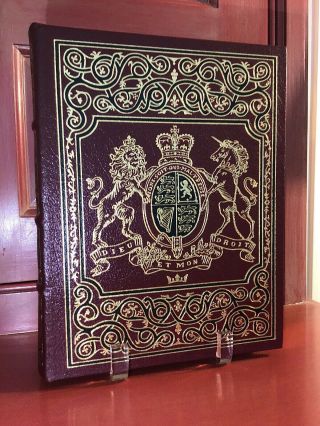 The Oxford Illustrated History Of The British Monarchy Easton Press Leather Book