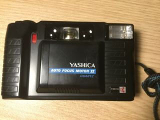 Yashica Auto Focus Motor Ii Full Automatic 35mm Vintage Camera