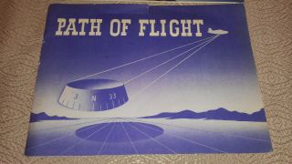 1947 Realm Path of Flight 2 Books Vintage Pilot With Kansas City Map B001 4