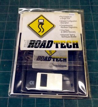 Vintage - Touchstone Checkit Roadtech Hardware Diagnostic - 3.  5 & 5.  25 " Disks
