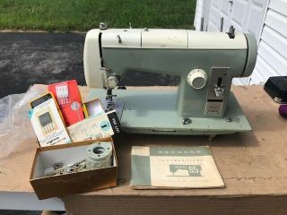 Vintage Sears Kenmore Sewing Machine Model 158.  850 -