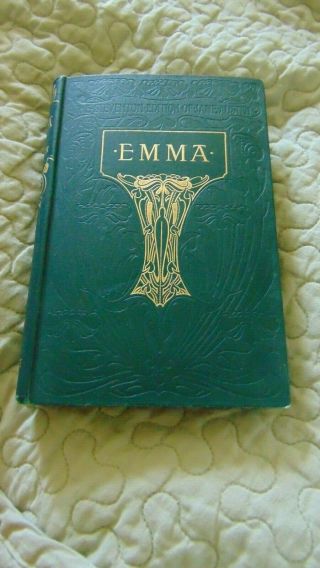 Circa 1899 Emma By Jane Austen Decorative Binding